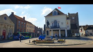 Old English Town Walking Tour  Wallingford Oxfordshire 4K [upl. by Anialed]