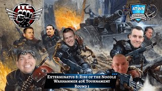 Exterminatus 8 GT  Round 1 Necrons vs World Eaters [upl. by Mistrot]