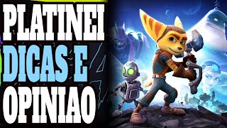 Platinei Ratcher amp Clank 2016 PS4 Dicas e Opinião da platina do game [upl. by Nnayllas490]