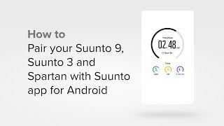 Suunto app  How to pair your watch with Suunto app for Android [upl. by Greenland]