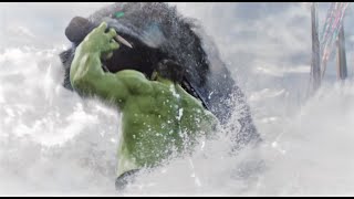 Hulk Vs Fenris wolf  Thor Ragnarok 2017  Fight Scene [upl. by Ardnuhsed258]