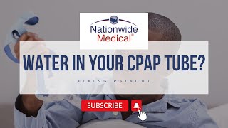 Water in your CPAP tube  Fixing Rainout [upl. by Aruam]