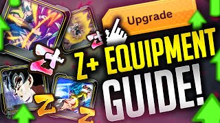 Dragon Ball Legends HOW TO GET Z amp Z EQUIPMENT EVERYTHING YOU NEED TO KNOW ABOUT EQUIPMENTS [upl. by Rollie]