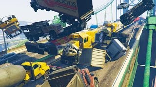 TRAIN VS EVERYTHING GTA 5 Gta 5 Train Mod [upl. by Reviel703]