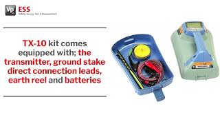 Radiodetection TX10 Transmitter  Vp ESS [upl. by Descombes588]