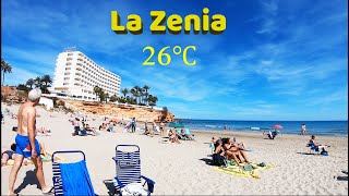 La Zenia Orihuela Costa Costa Blanca Spain Sunday Afternoon Walking Tour to Playa de La Zenia 🇪🇸 [upl. by Sedlik]