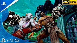 Kratos vs Hercules en modo CAOS PS5 GOW 3 REMASTERED 4K 60 FPS HDR  ULTRA GRAPHICS [upl. by Llorrac]