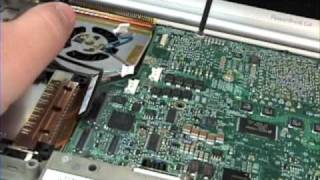 Powerbook 17quot Repair  Logic Board Removal [upl. by Rimaj437]