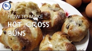 How to make Hot Cross Buns recipe  Home Bird [upl. by Brodench572]