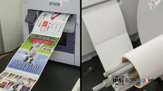 IPSi Print Lab  Epson C3500 Print Speed Demonstration [upl. by Leirbag]