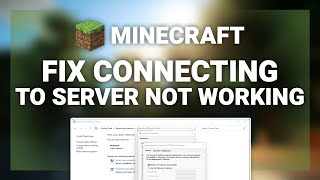 Minecraft – How to Fix Connecting to Server Not Working  Complete 2024 Guide [upl. by Ilecara]