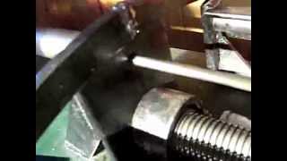 Home made button rifling machine [upl. by Higinbotham]