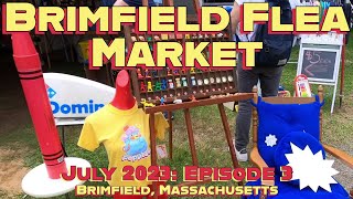 Trying Not to Melt at the Brimfield Flea Market July 2023 Episode Three [upl. by Fast]