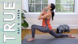 TRUE  Day 9  OPEN  Yoga With Adriene [upl. by Aleek]