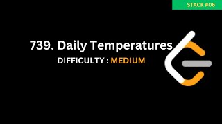 Daily Temperatures  LeetCode 739  Tamil [upl. by Harat]