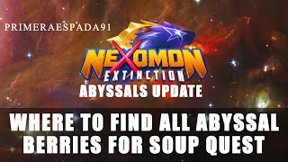 Nexomon Extinction  All 6 Abyssal Berry Locations [upl. by Gnourt354]