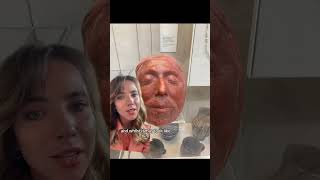 Oliver Cromwell’s death mask 😱💀 history ytshorts [upl. by Ottavia]