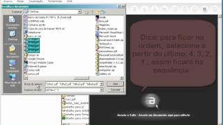 Juntar e separar arquivos pdf com PDF24 Editor [upl. by Enyahs829]