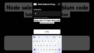 Node Sales In Crypto blum code today Blum video code todayWhat Is the Node Sales In Crypto keyword [upl. by Celesta]