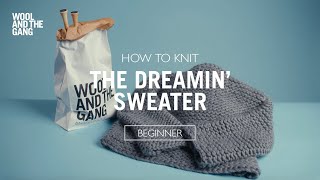 HOW TO KNIT THE DREAMIN SWEATER [upl. by Ynnod379]