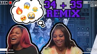 THEY DID GOOD 🔥 Ariana Grande  3435 Remix feat Doja Cat and Megan Thee Stallion  REACTION [upl. by Notxam]