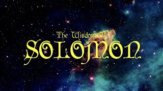 The Book Of The Wisdom Of Solomon Apocrypha [upl. by Sioled750]