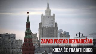 „Zapad postao beznadežan“ Kriza u odnosima Rusije i Zapada trajaće dugo [upl. by Anaeda]