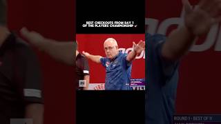 Best Checkouts from day 1 of the darts player’s championship 🎯😮‍💨 darts playerschampionship [upl. by Benedetto]