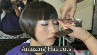 Remarkable stylish half shaved nape cut under cut short bowl haircut ideas latest designs and style [upl. by Aneis335]