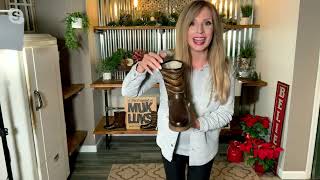 Muk Luks Mid Rise Slouch Boots  Sabrina on QVC [upl. by Allen]