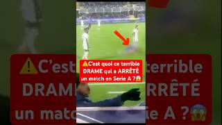 Les supporters étaient CHOQUÉS 😱 football seriea intermilan bove triste drame acmilan psg [upl. by Eneirda]