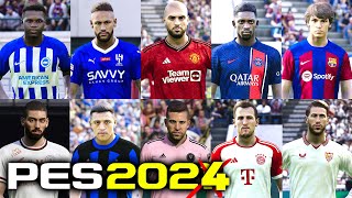 PES 2021 actualizado al 20232024  OPTION FILE PS4  PS5  PC  TUTORIAL [upl. by Lyrehc300]