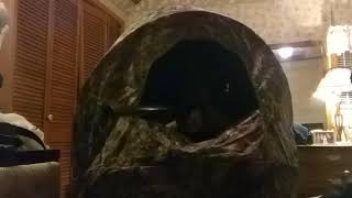 Unboxing my new ameristep ground blind chair [upl. by Arej375]