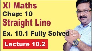 NCERTXIMathsChap102NCERT Ex 101 Fully Solved Straight Line [upl. by Nnahgaem294]