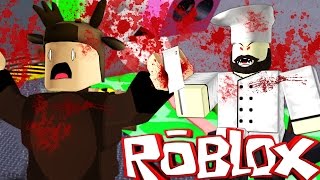 Roblox Adventures  Escape the Butcher Shop Obby  EVIL BUTCHER MURDERER [upl. by Chemaram]