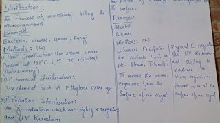 sterilization and disinfection in microbiology [upl. by Wassyngton]