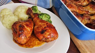 Najsočniji Marinirani Pečeni Pileći Bataci Juiciest Marinated Baked Chicken Thighs [upl. by Suchta]