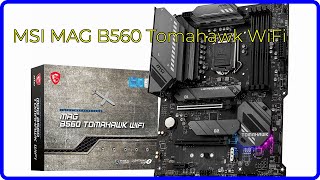 REVIEW 2024 MSI MAG B560 Tomahawk WiFi ESSENTIAL details [upl. by Ariahay]