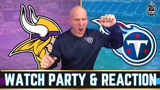 Minnesota Vikings vs Tennessee Titans Live Streaming Watch Party  NFL Football 2024 🏈 [upl. by Lammond683]