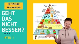 Was ist die gesündeste Ernährung 2023  Ernährungspyramide [upl. by Nlocnil532]