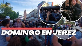 Chuy Lizárraga paseando en JEREZ ZACATECAS en el último domingo de feria [upl. by Nawat]