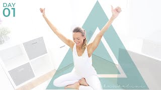 Day 1 Kundalini Yoga for Weight Loss amp Energy  on Floor or Chair Yoga  Beginner Kundalini Yoga [upl. by Adena]