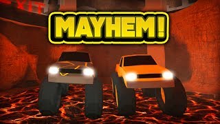 MONSTER TRUCK MAYHEM ROBLOX Jailbreak [upl. by Rosene274]