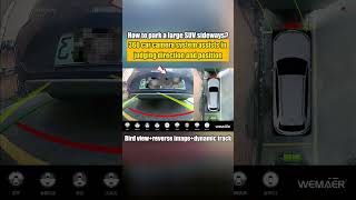 Install 360 Car Camera System Makes SUV Parking Easily [upl. by Eedolem]