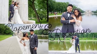 Intimate Elopement amp Dreamy Reception Photos Videos and Details [upl. by Aret]