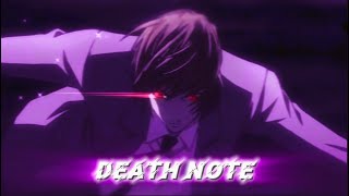 Death Note  AMV 👾 [upl. by Danette]