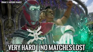 MORTAL KOMBAT 1  ERMAC amp Motaro Kameo  VERY HARD  No Matches Lost  4K 60FPS [upl. by Ilaire10]