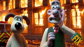 Wallace and Gromit Burn Down Aardman Animations [upl. by Idham]