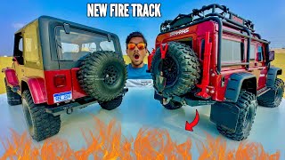 I Build World’s Most difficult Offroad Track for RC LandRover Defender  Chatpat toy TV [upl. by Nairret375]