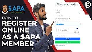 Tutorial  How to Register Online as a SAPA Member  South African Principals Association [upl. by Karlan]